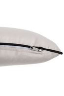 Coussin d'extérieur minimaliste blanc | Eichholtz Universal | OROA.fr