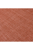Chaise de bar en laiton brossé et en tissu orange | Eichholtz Olsen  | Meubleluxe.fr