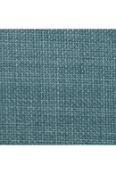 Fauteuil d'appoint en laiton brossé et en tissu bleu | Eichholtz Olsen | Meubleluxe.fr