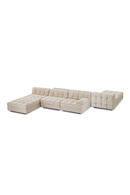 Module central modulable en tissu sable | Eichholtz Malaga | Meubleluxe.fr