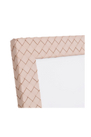 Cadre photo en cuir beige (set de 2) | Eichholtz Sintra | Meubleluxe.fr
