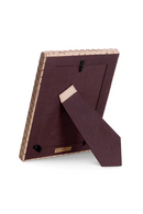 Cadre photo en cuir beige (set de 2) | Eichholtz Sintra | Meubleluxe.fr