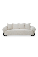 Canapé 3 places en tissu blanc cassé | Eichholtz Siderno  | Meubleluxe.fr