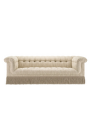 Canapé 3-4 places Boulcé Sonata Crema | Eichholtz Dorantes | Muebleluxe.fr