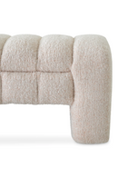 Banc en tissu blanc cassé | Eichholtz Taranto | Meubleluxe.fr