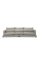 Canapé 5 places en tissu gris | Eichholtz Cosensa | Meubleluxe.fr