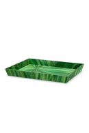 Plateau de bureau marqueterie verte | Eichholtz Harvard L | OROA.fr
