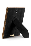 Cadre photo marqueterie marron | Eichholtz Harvard L | OROA.fr
