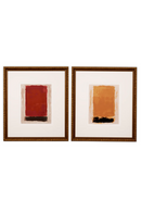 Tableau d'art abstrait (lot de 2) | Eichholtz Clément Garnier | Meubleluxe.fr