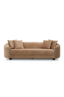 Canape plisse marron | Eichholtz Jameson | OROA.fr