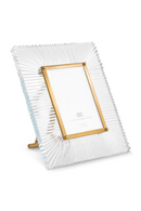 Cadre photo en verre clair sculpte | Eichholtz Camille | OROA.fr