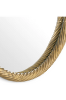 Miroir rond en laiton vintage | Eichholtz Salvi | OROA.fr
