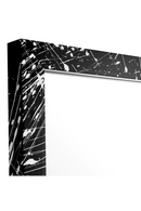 Miroir avec cadre artistique en bois noir  | Eichholtz Reflection of Eccentricity | OROA.fr