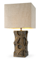 Lampe de table en laiton vintage | Eichholtz Enzo | OROA.fr