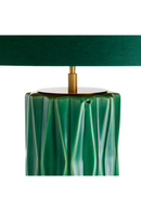 Lampe de table en céramique verte | Eichholtz Amarello | OROA.fr