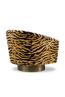 Fauteuil Pivotant Imprimé Tigre | Eichholtz Catene | OROA.fr