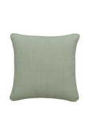 Coussin d'extérieur passepoilé vert | Andrew Martin Espadrille | OROA.fr