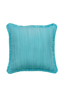Coussin d'extérieur à chevrons bleu | Andrew Martin Riviera | OROA.fr