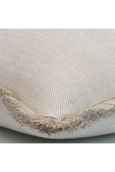 Coussin d'extérieur beige à chevrons | Andrew Martin Riviera | OROA.fr