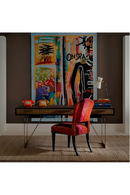 Chaise de salle à manger multicolore en laine | Andrew Martin Bacall | Meubleluxe.fr