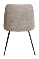 Chaise de salle à manger en tissu chenille grise | Andrew Martin Colina | Meubleluxe.fr