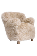 Fauteuil En Laine De Mouton | Andrew Martin Alrae | OROA.fr