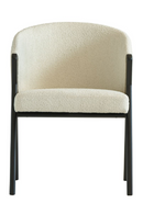 Chaise De Salle A Manger Boucle Blanc Cassé | Andrew Martin Ciri | OROA.fr