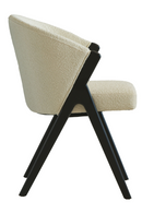 Chaise De Salle A Manger Boucle Blanc Cassé | Andrew Martin Ciri | OROA.fr