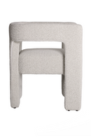 Chaise D'appoint Moderne En Boucle Blanc Cassé | Andrew Martin Pim | OROA.fr