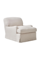 Fauteuil D'appoint En Lin Crème | Andrew Martin Lady May | OROA.fr