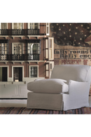 Fauteuil D'appoint En Lin Crème | Andrew Martin Lady May | OROA.fr