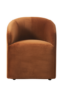 Chaise De Salle A Manger En Velours Ochre | Andrew Martin Alto | OROA.fr