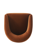 Chaise De Salle A Manger En Velours Ochre | Andrew Martin Alto | OROA.fr