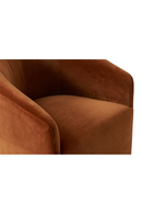 Chaise De Salle A Manger En Velours Ochre | Andrew Martin Alto | OROA.fr