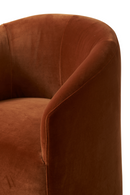 Chaise De Salle A Manger En Velours Ochre | Andrew Martin Alto | OROA.fr