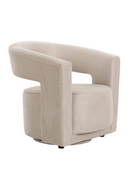 Chaise Pivotante En Velours | Andrew Martin Madison | OROA.fr