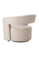 Chaise Pivotante En Velours | Andrew Martin Madison | OROA.fr