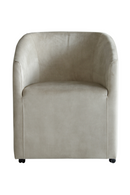 Chaise De Salle A Manger En Velours Gris | Andrew Martin Ferdinand | OROA.fr