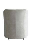 Chaise De Salle A Manger En Velours Gris | Andrew Martin Ferdinand | OROA.fr
