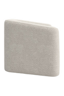 Fauteuil En Bouclette Blanc | Andrew Martin Faye | OROA.fr