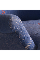 Fauteuil Marocain Bleu | Andrew Martin Victoria | OROA.fr