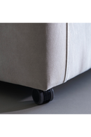 Chaise De Salle A Manger En Velours Gris | Andrew Martin Alto | OROA.fr