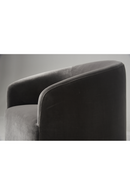Chaise De Salle A Manger En Velours Gris | Andrew Martin Alto | OROA.fr