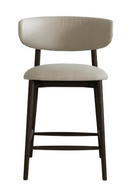 Tabouret De Bar En Lin Mélangé | Andrew Martin Kitty | OROA.fr