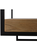 Table Basse Avec Plateau en Verre | Andrew Martin Pelli | OROA.fr