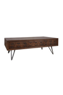 Table Basse En Bois A 3 Tiroirs | Andrew Martin Lloyd | OROA.fr