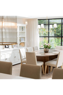 Lustre Linéaire à Abat-jour en Lin | Andrew Martin Bryant | OROA.fr