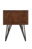 Table d’Appoint à 2 Tiroirs en Bois | Andrew Martin Lloyd | OROA.fr