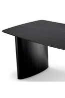 Table de salle à manger en chêne noir | Eichholtz Bergman S | Meubleluxe.fr