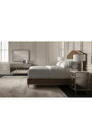 Commode double en marbre blanc et verre miroir | Caracole Fontainebleau | Meubleluxe.fr
